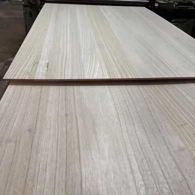 ნახშირბადის ნეიტრალური პრემიუმ პაულოვნიას მყარი ხის პანელი