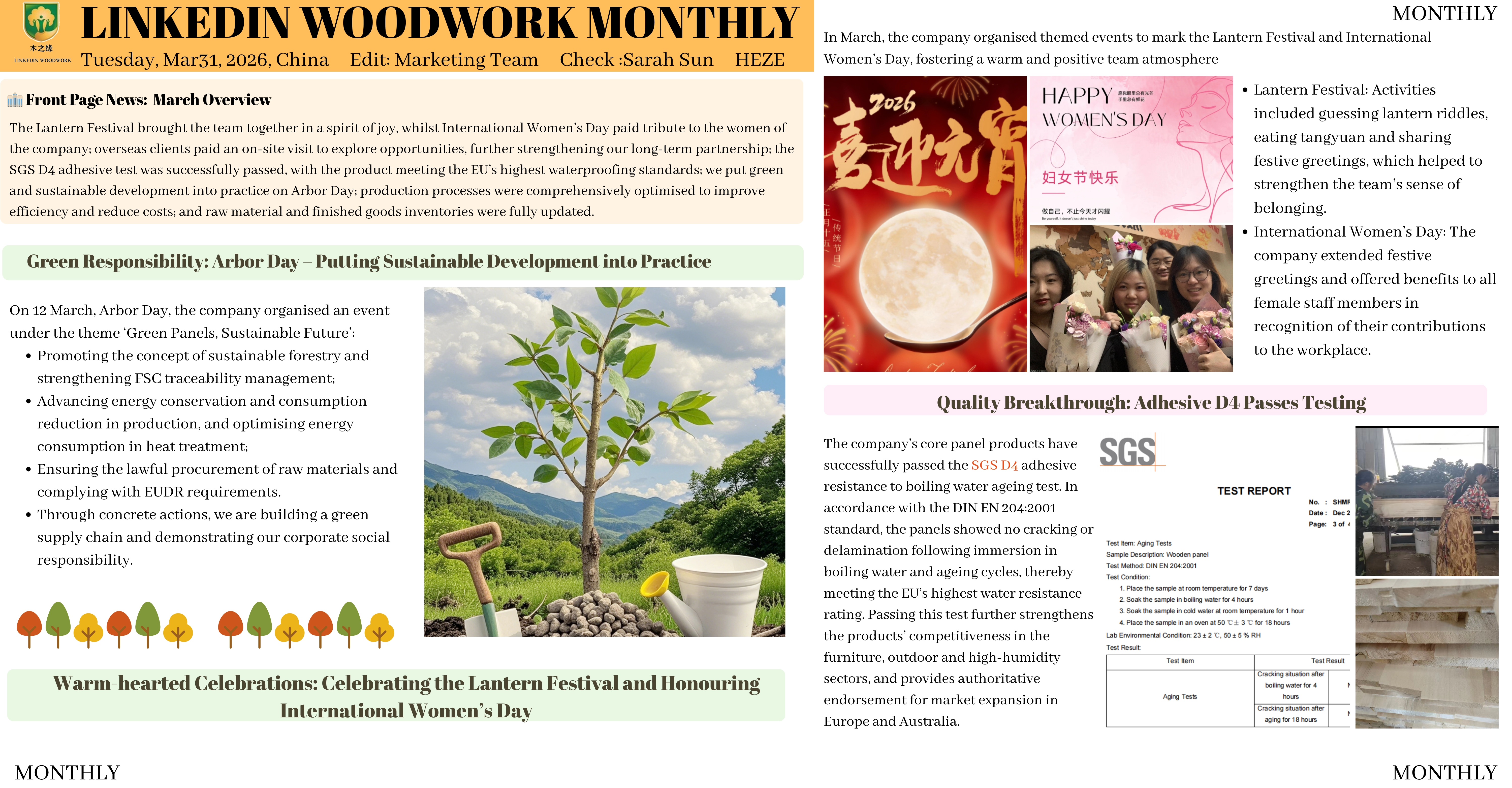 Linkedin Woodwork Monthly: March 2026 Highlights & Canton Fair Invitation