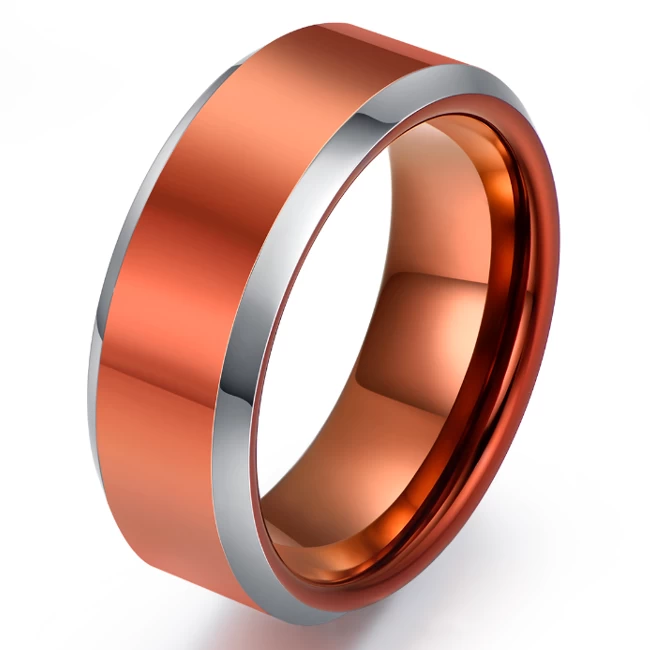 China Red Plating Tungsten Ring manufacturer