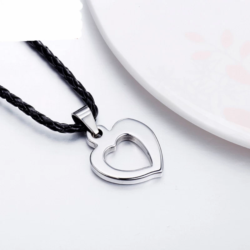 Erstaunliche offene herzförmige Wolframkarbid Anhänger Halskette Liebe Herz Schmuck China Lieferant