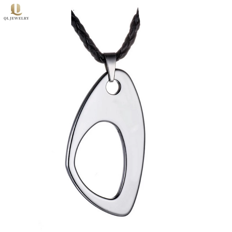 New Style Open Heart Shaped Tungsten Carbide Pendant Necklace Love Heart Tungsten Jewelry China Supplier