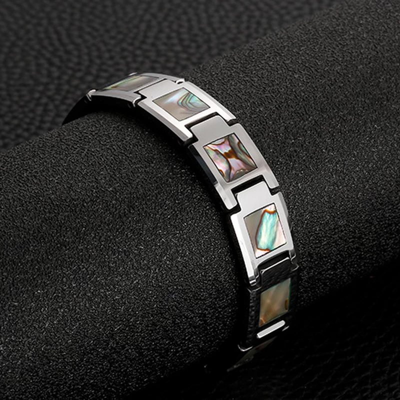 Couple Design Tungsten Steel Germanium Nagative Ion Bracelet - China Bio  Magnetic Bracelets and Tungsten Bracelet price | Made-in-China.com