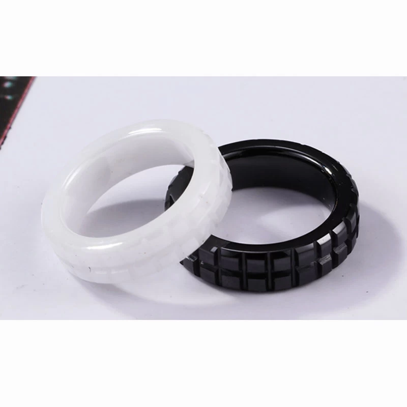 Bande di ceramica dell anello di ceramica nera dell\'anello dell hip hip hip hip hip hip hip hop dell anello della ceramica fornitore / fabbrica