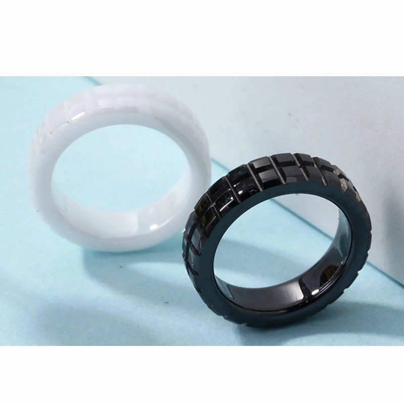 Bande di ceramica dell anello di ceramica nera dell\'anello dell hip hip hip hip hip hip hip hop dell anello della ceramica fornitore / fabbrica