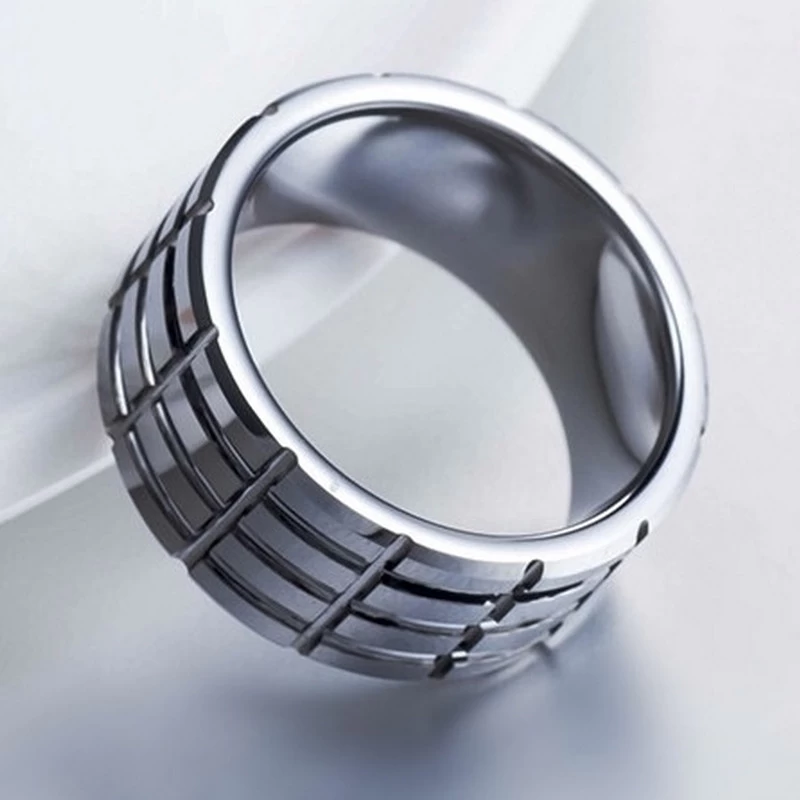 Vente en gros 9mm Confort Fit Haute Polisée et rainurée Classique Classique et biseautées Bandes de mariage en carbure de tungstène Fournisseur