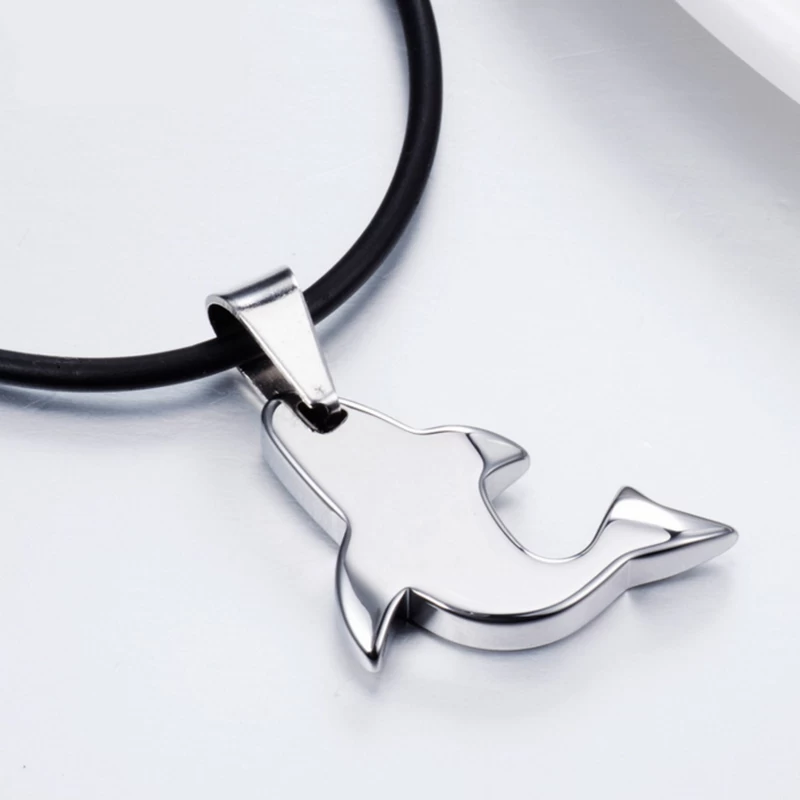 Beliebte Großhandel Männer Modeschmuck Wolframkarbid Fisch Anhänger Für Männer Wolfram Tier Halskette China Hersteller