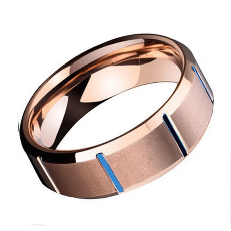 Hot sales two tone Tungsten band Wholesale Mens Wedding Bands Tungsten Carbide Ring  China Manufacturer - COPY - g1o9qq
