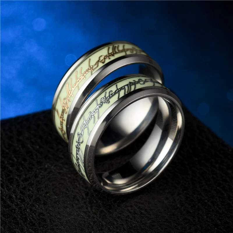 Damen- und Herren-Eheringe aus Wolfram Leuchtender, leuchtender Lord of Ring Eingelegter Wolfram-Eheringe Ring China Hersteller
