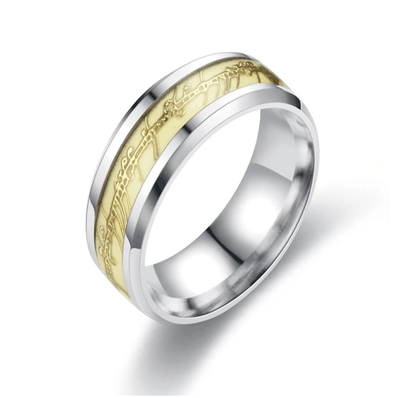 Damen- und Herren-Eheringe aus Wolfram Leuchtender, leuchtender Lord of Ring Eingelegter Wolfram-Eheringe Ring China Hersteller