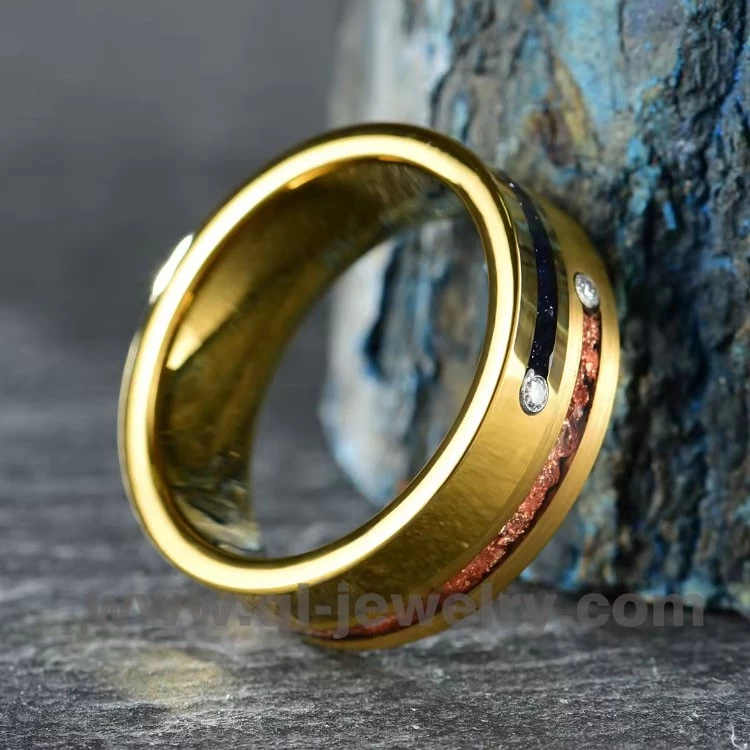 Fabricant d anneaux de tungstene pour hommes en Chine fournisseur d anneau en carbure de tungstene en gres bleu de Chine fabricant incruste d anneau en carbure de tungstene en Chine