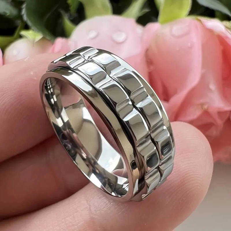 Tungsten spinner rings on sale