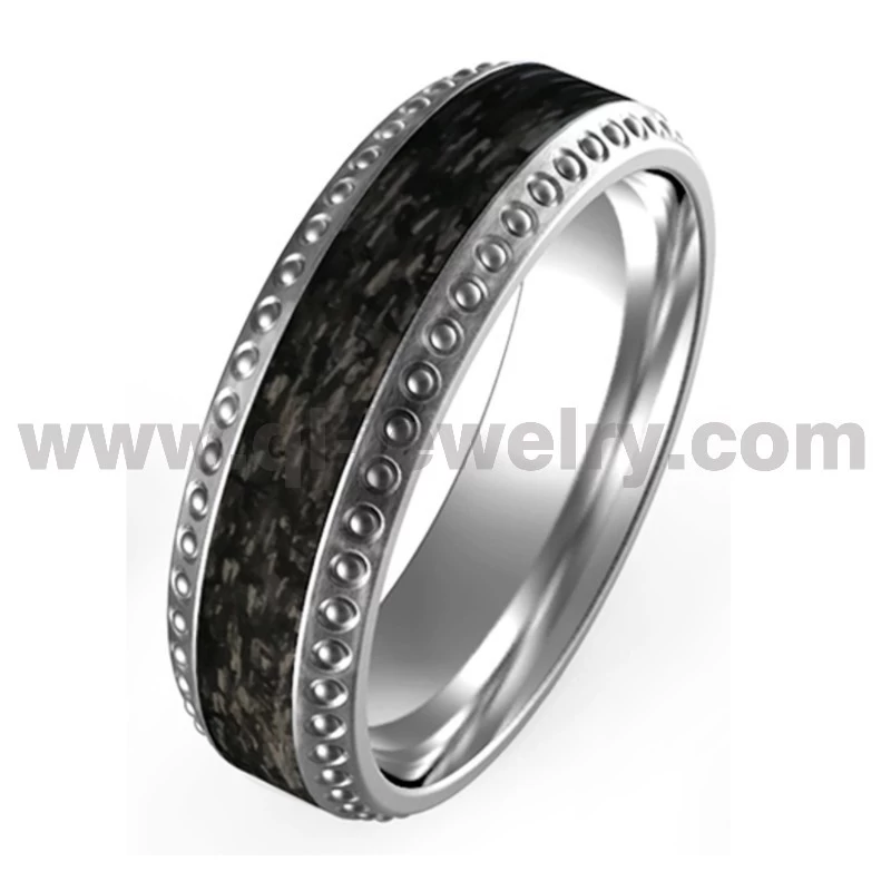 Unveiling the Exquisite Blue Titanium Ring with Black Carbon Fiber Inlay 8mm Blue Titanium and Interwoven Texture Black Carbon Fiber Ring China Manufacturer - COPY - sqekh9