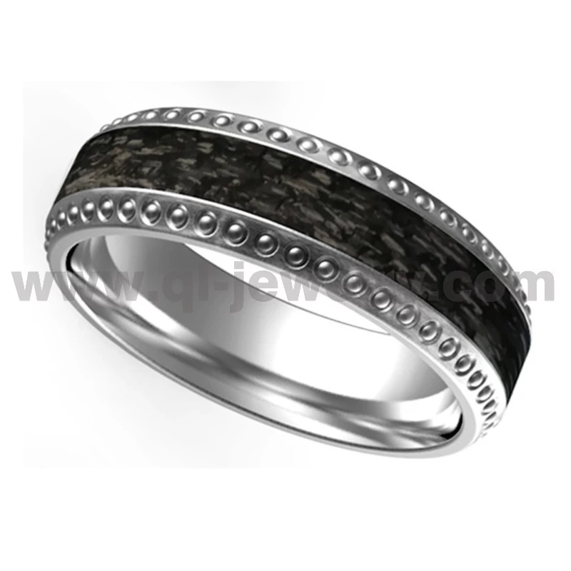 Unveiling the Exquisite Blue Titanium Ring with Black Carbon Fiber Inlay 8mm Blue Titanium and Interwoven Texture Black Carbon Fiber Ring China Manufacturer - COPY - sqekh9