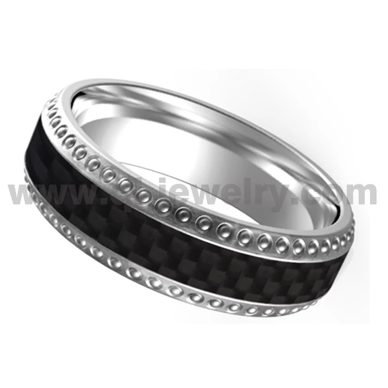 Unveiling the Exquisite Blue Titanium Ring with Black Carbon Fiber Inlay 8mm Blue Titanium and Checkered Texture Black Carbon Fiber Ring China Manufacturer - COPY - 3j6po2