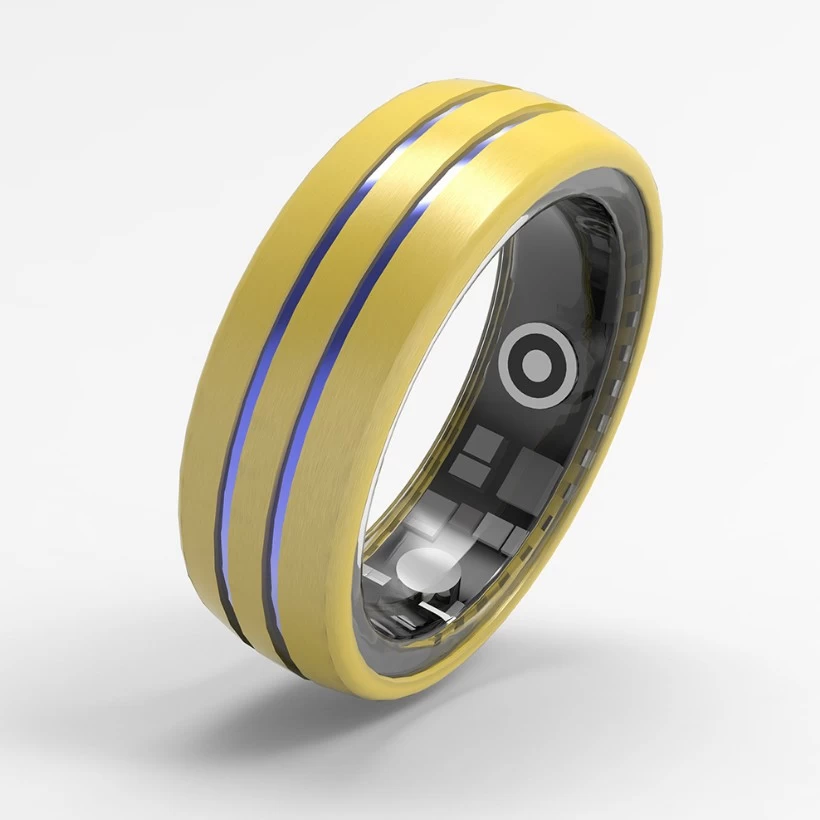 OEM / ODM Smart Anneaux en forme de dôme en or
