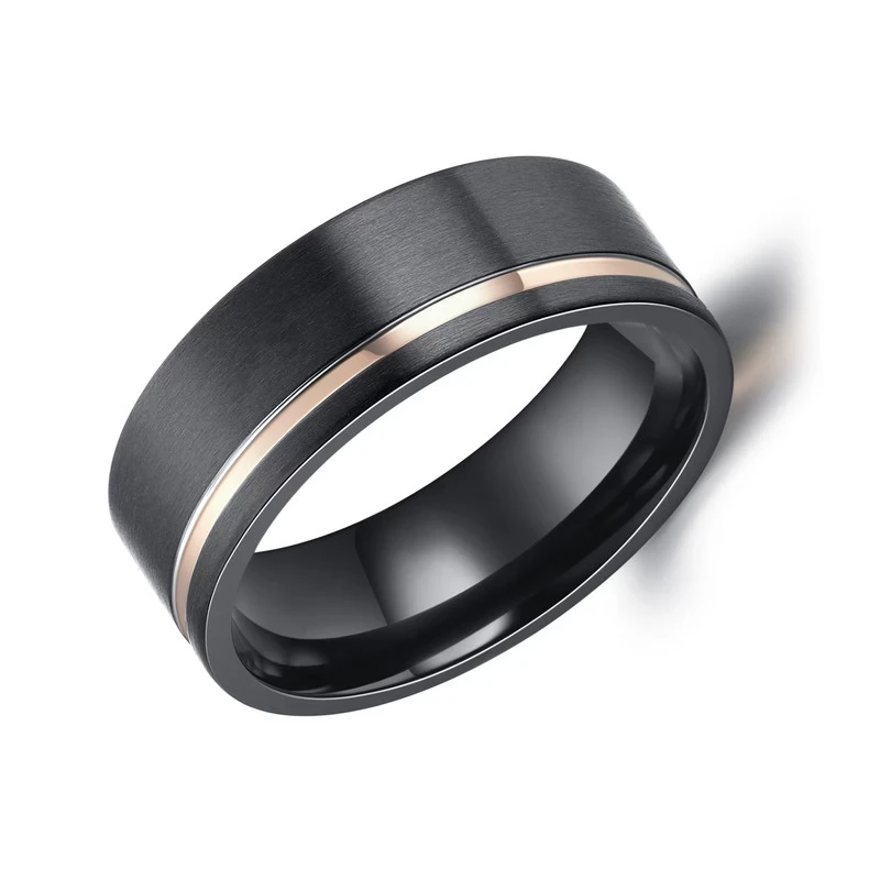 Why Black Zirconium Wedding Bands Are a Groom’s Best Friend