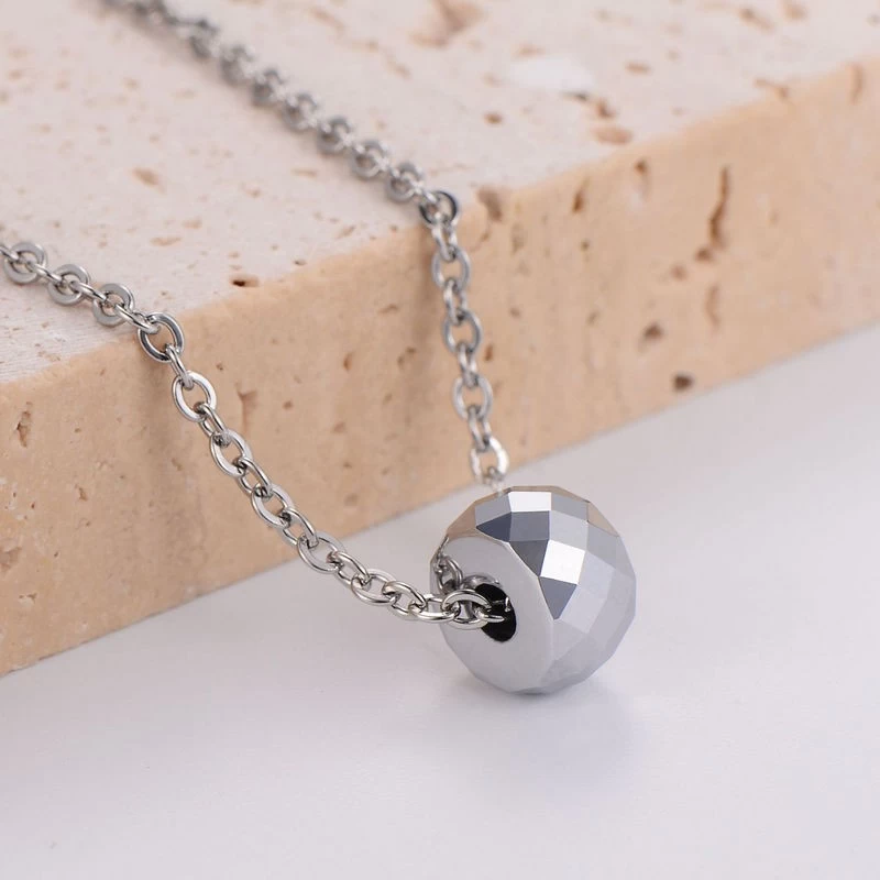 Newest and Unique Men's Cylinder Tungsten Carbide Diamond - Faceted Tungsten Carbide Pendant China Manufacturer