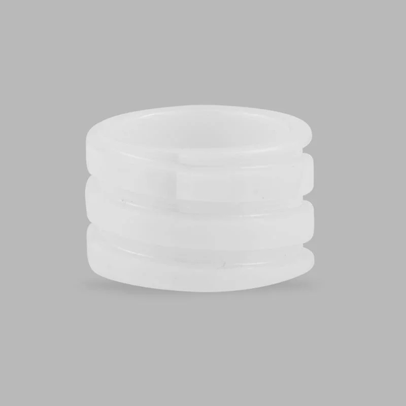 Fede nuziale da uomo personalizzata OEM / ODM Anello in ceramica da 10 mm con design scanalato per la vendita all'ingrosso