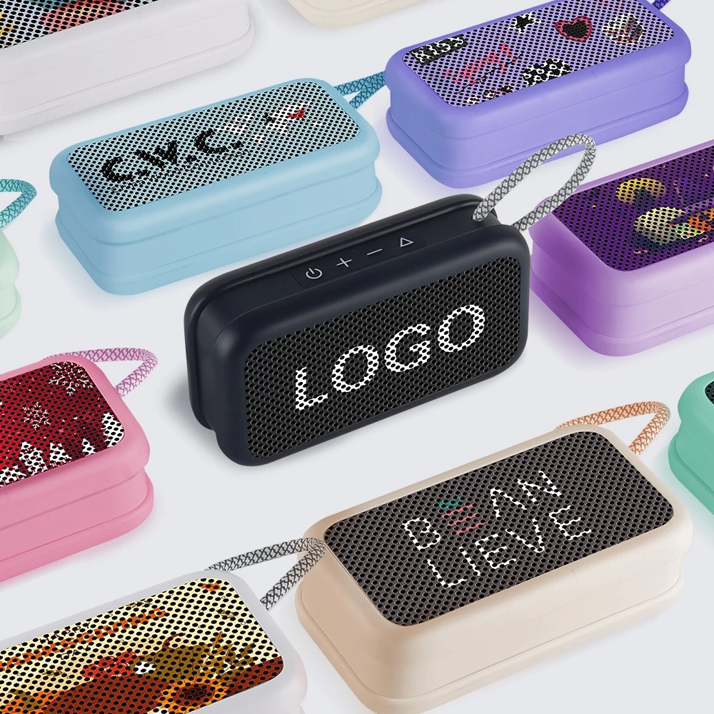 Chine Gift de promotion de l'entreprise Custom Logo Wireless haut-parleur portable de randonnée extérieure mini-fil Bluetooth sans fil fabricant