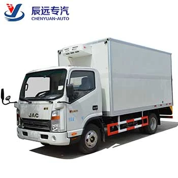 Tsina JAC Brand 5 Tons Cold Delivery Truck Van Vehicle Manufacture sa China Manufacturer