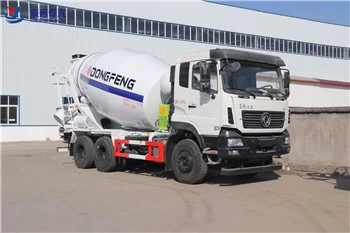 EURO III DF 10CBM الخرسانة الخلاط الأسمنت بائع الشاحنة مع RHD
