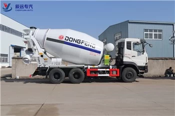 EURO III DF 10CBM الخرسانة الخلاط الأسمنت بائع الشاحنة مع RHD