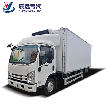 Tsina ISUZU BRAND 4-6 TONS ref na may freezer truck na may import na tagapagtustos ng refrigeart Manufacturer