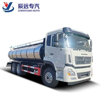 Tsina Dongfeng Brand15-20 CBM Fresh Milk Tank Truck Transport Truck Supplier Manufacturer