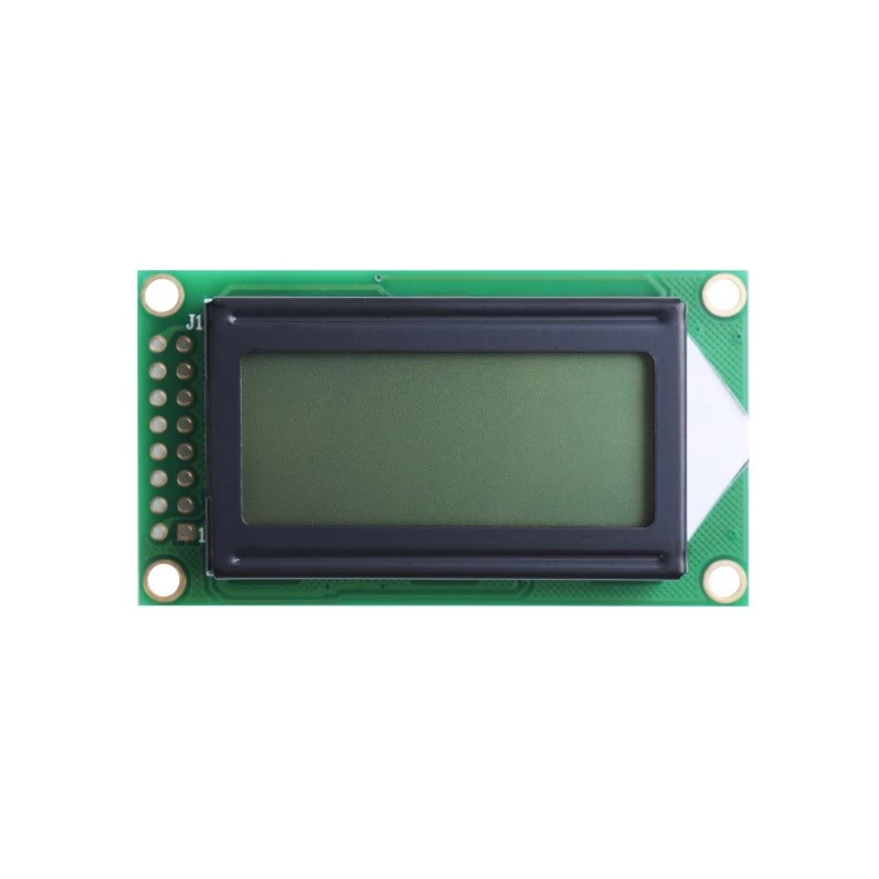 China Stn Display 8x2 Lcd Module Blue Green Screen For Arduino 0802 (WC0802B1) manufacturer