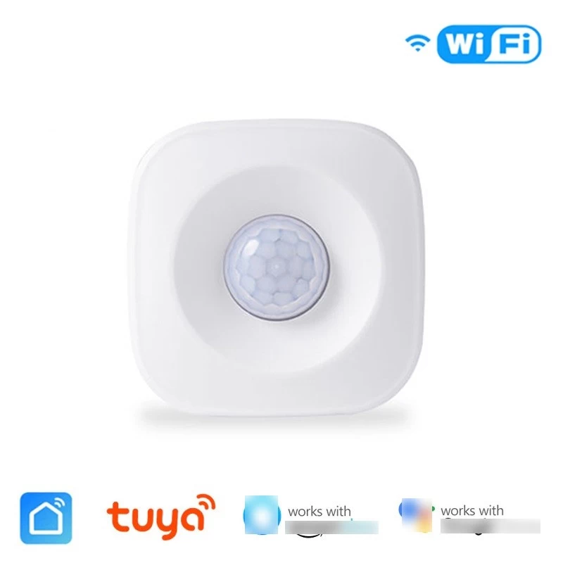 الصين جهاز استشعار الحركة البشرية Pir المثبت على السطح Tuya Wifi Pir Motion Sensor الصانع