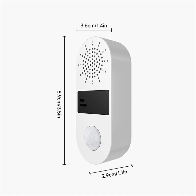 Cina Sensore di movimento alimentato a batteria AAA Wifi ZigBee Modulo sensore a infrarossi umani Sensori di movimento umano con allarme sonoro e luminoso produttore