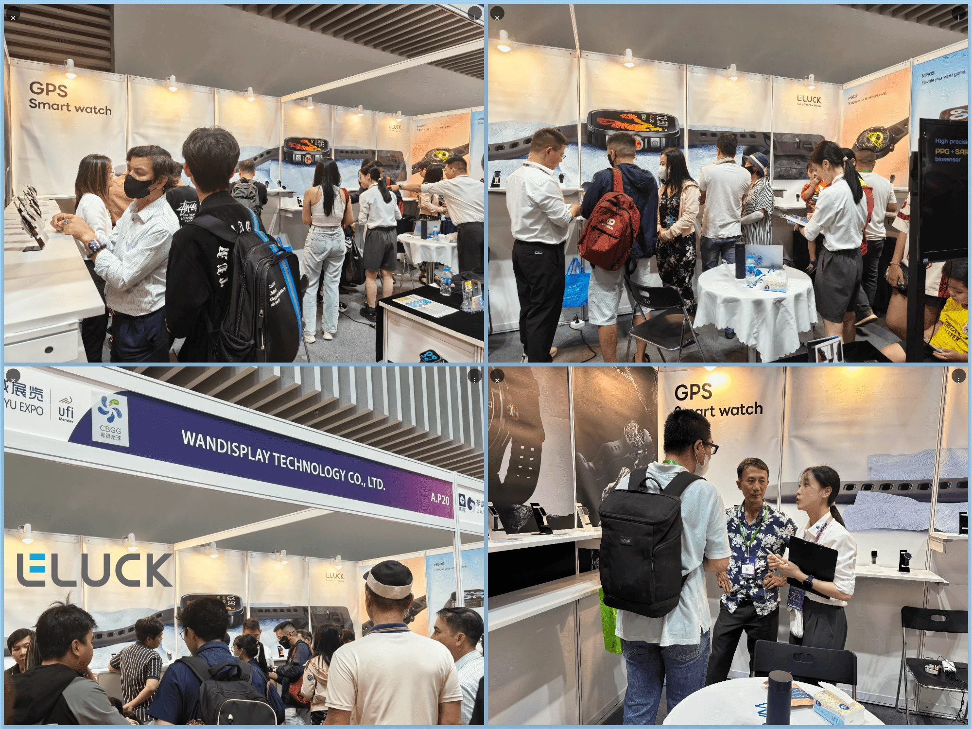 WandisPlayが所有するEeluck Smart Watchは、IEAE 2025ベトナムで興奮を発火させます。