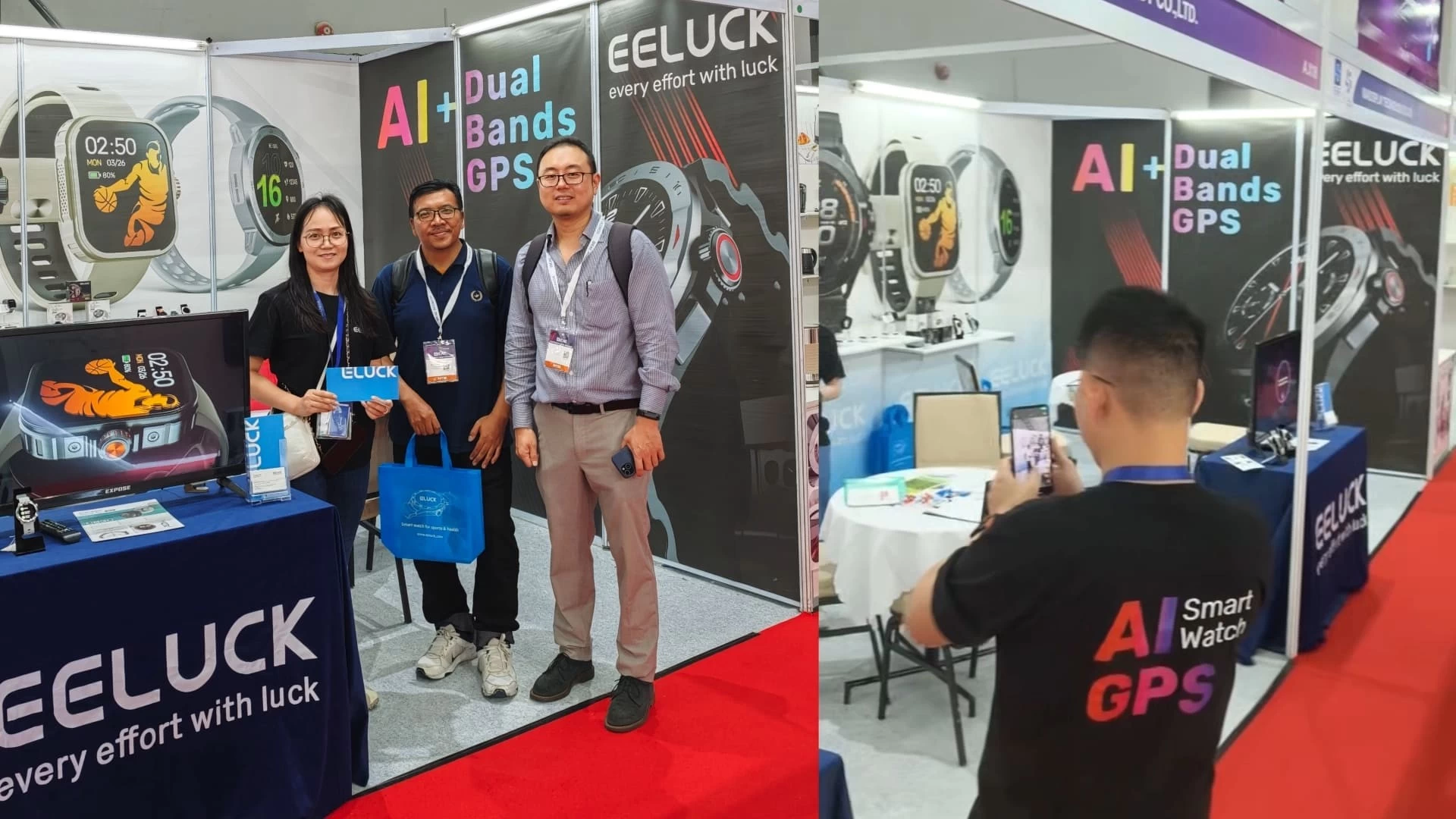 Eeluck Smartwatch toma IEAE 2025 por asalto: ¡el día 1 atrae a multitudes masivas en Yakarta!