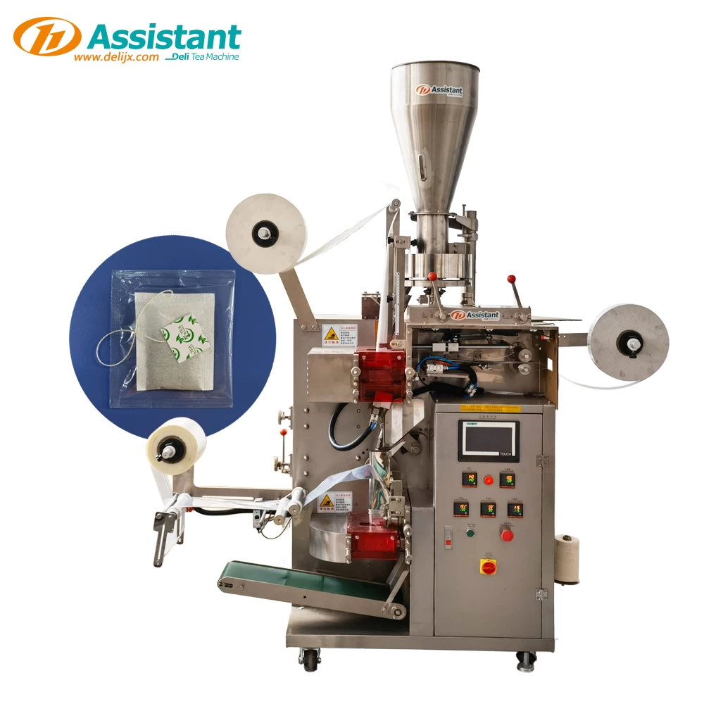 Automatic Square Tea Bag Packing Machine With Outer Plastic Bag