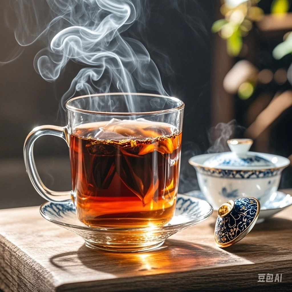 Método de preparación de té negro