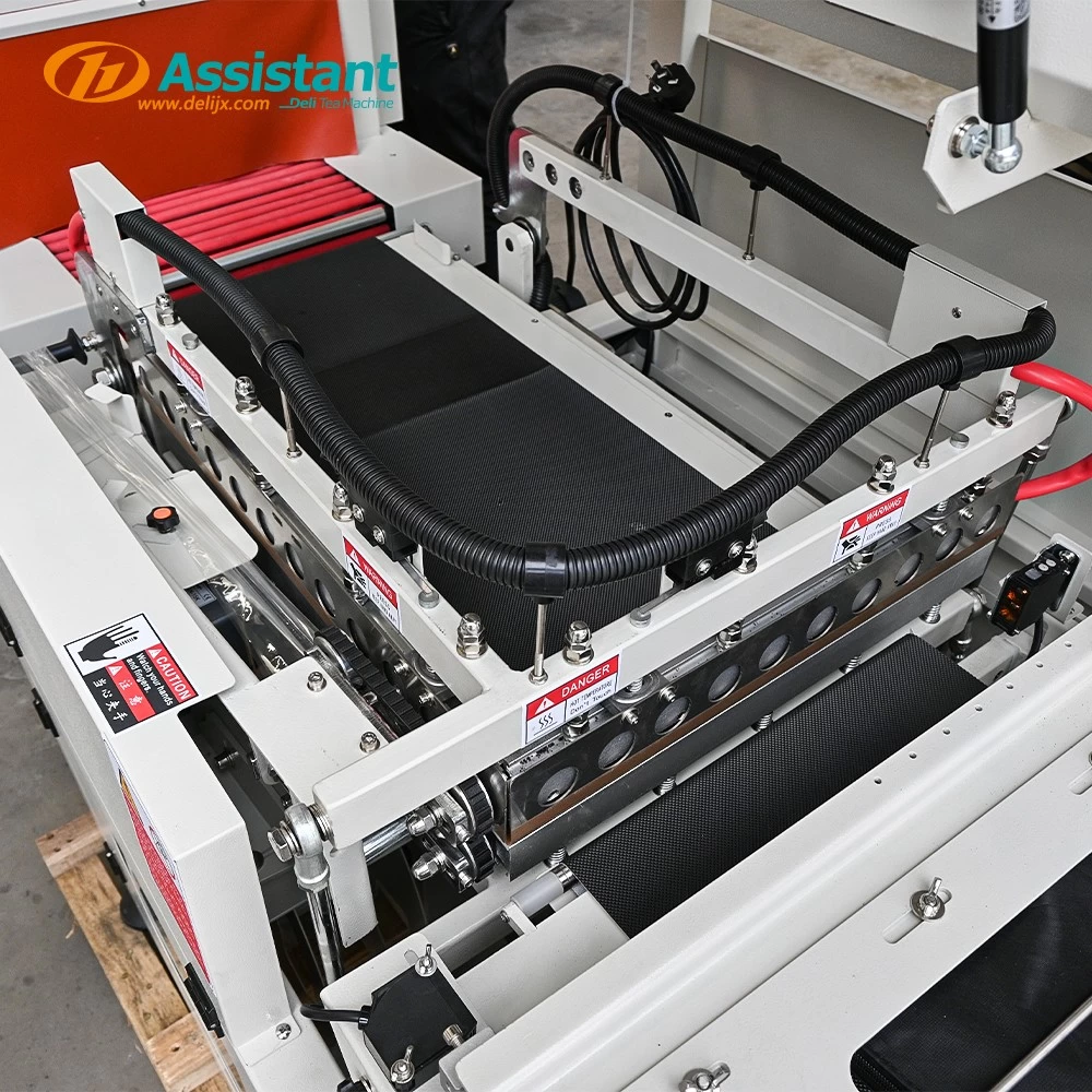 中国 Lバーシーラーシュリンクラップ小箱本プラスチックフィルム包装熱収縮包装機 DL-450L&DL-BSB-4020 メーカー