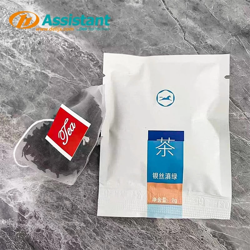 Trung Quốc Máy đóng gói túi trà hình kim tự tháp nylon có túi bên ngoài DL-GDS-SJB nhà chế tạo