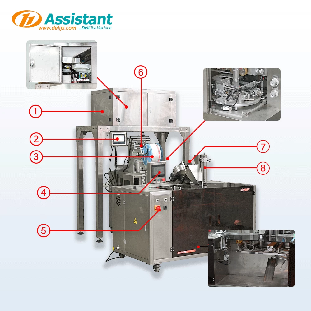 pyramid tea outer bag packaging equipment
