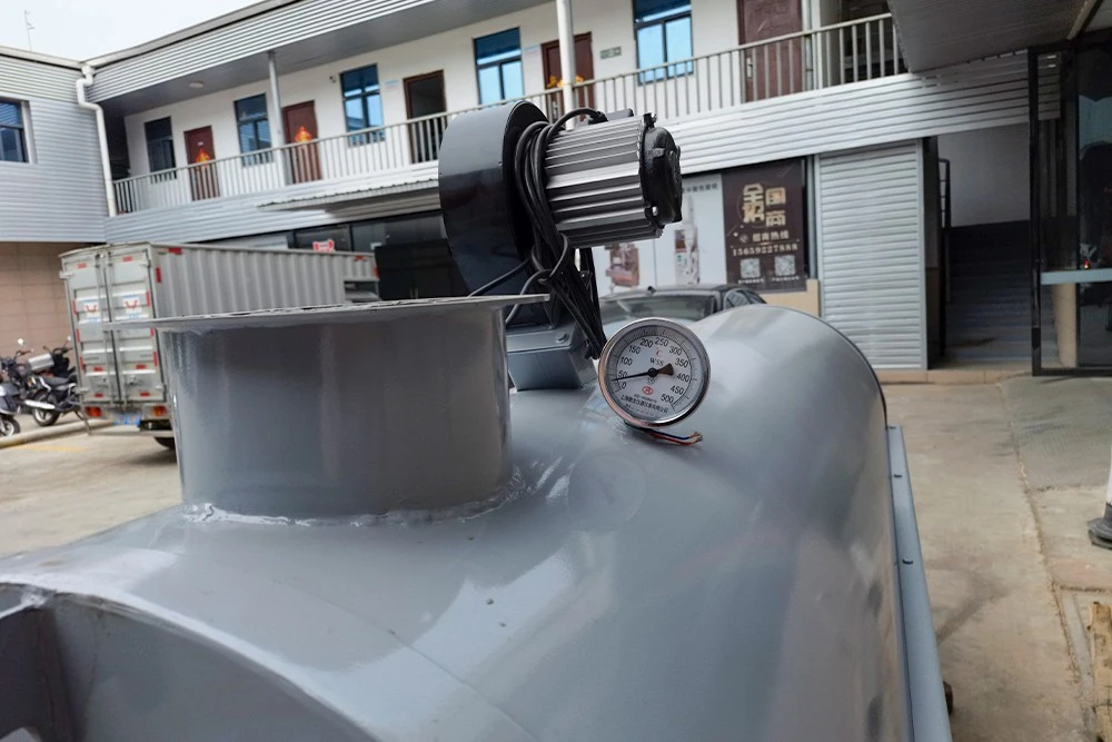 Drum Type Green Tea Fixation Machine