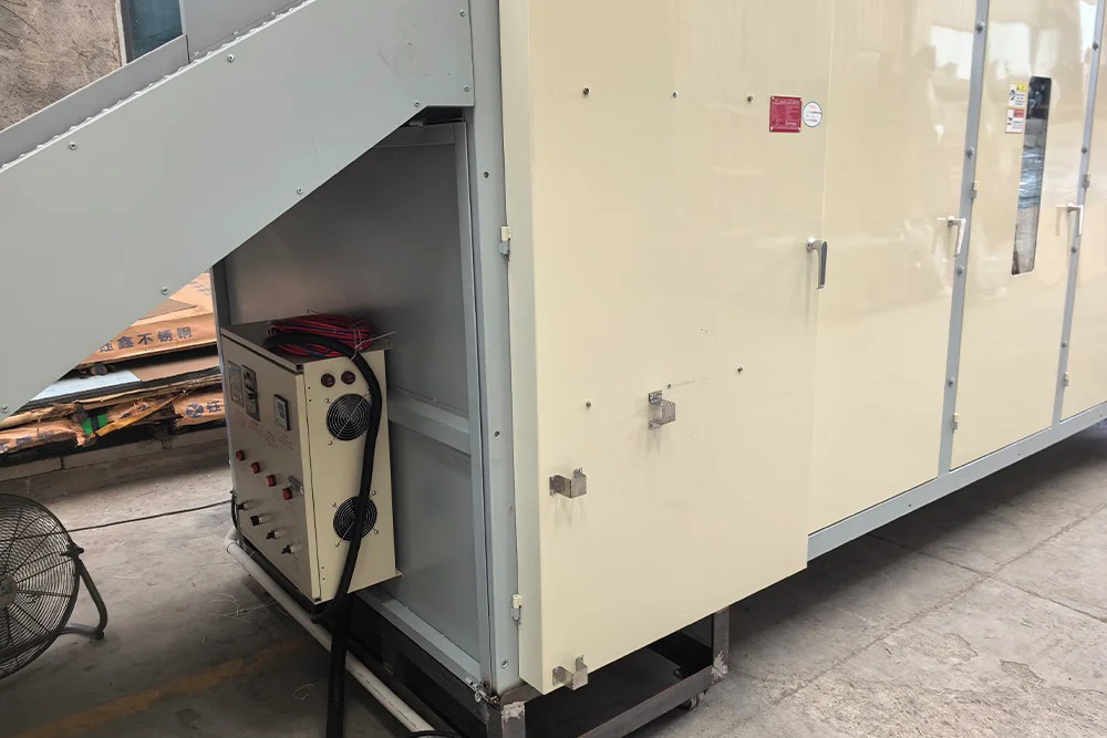 Continuous Wood-Coal Chain Plate Tea Drying Machine