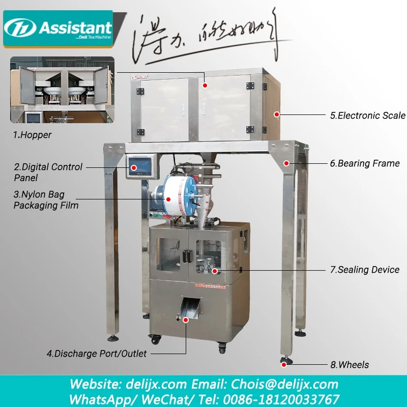 Pyramid Tea Bag filling machine