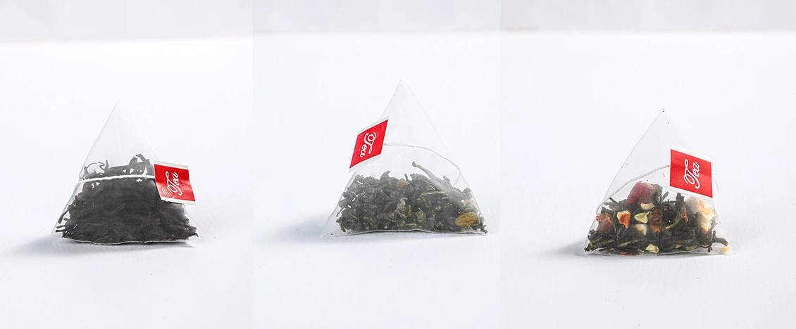 Pyramid tea bag