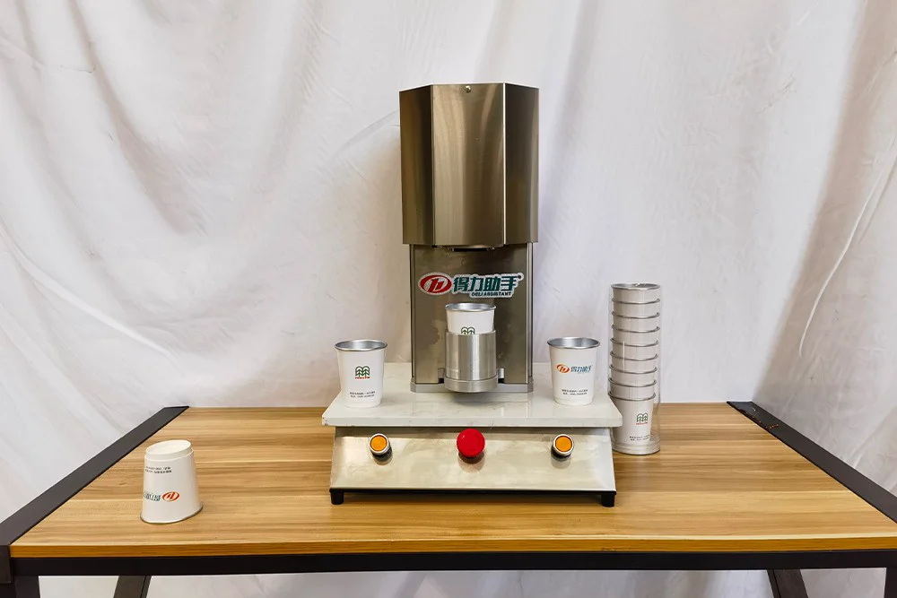 Merevolusi Produk Teh Anda: Mesin Penyegel Cangkir Teh Tersembunyi DL-DYCB-SC