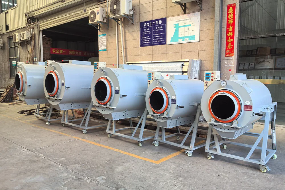 DL-6CST-70QB Gas Heating Tea Fixation Machine