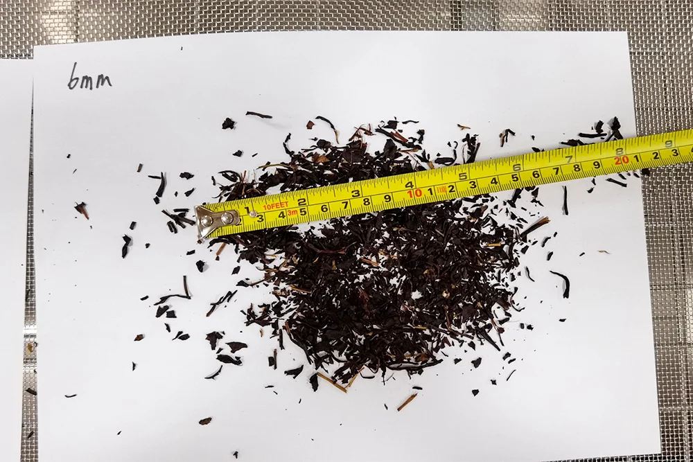 6mm cut tea