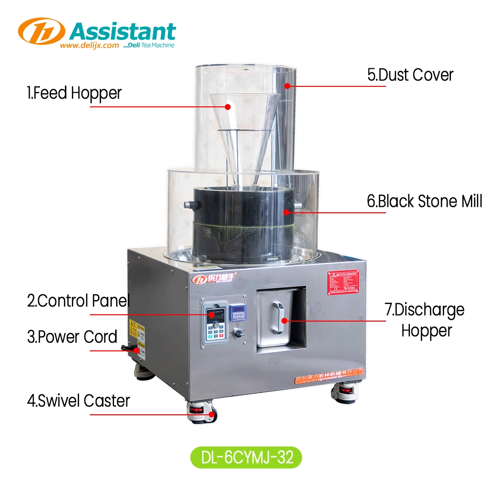 Black Gold Stone Matcha Grinder