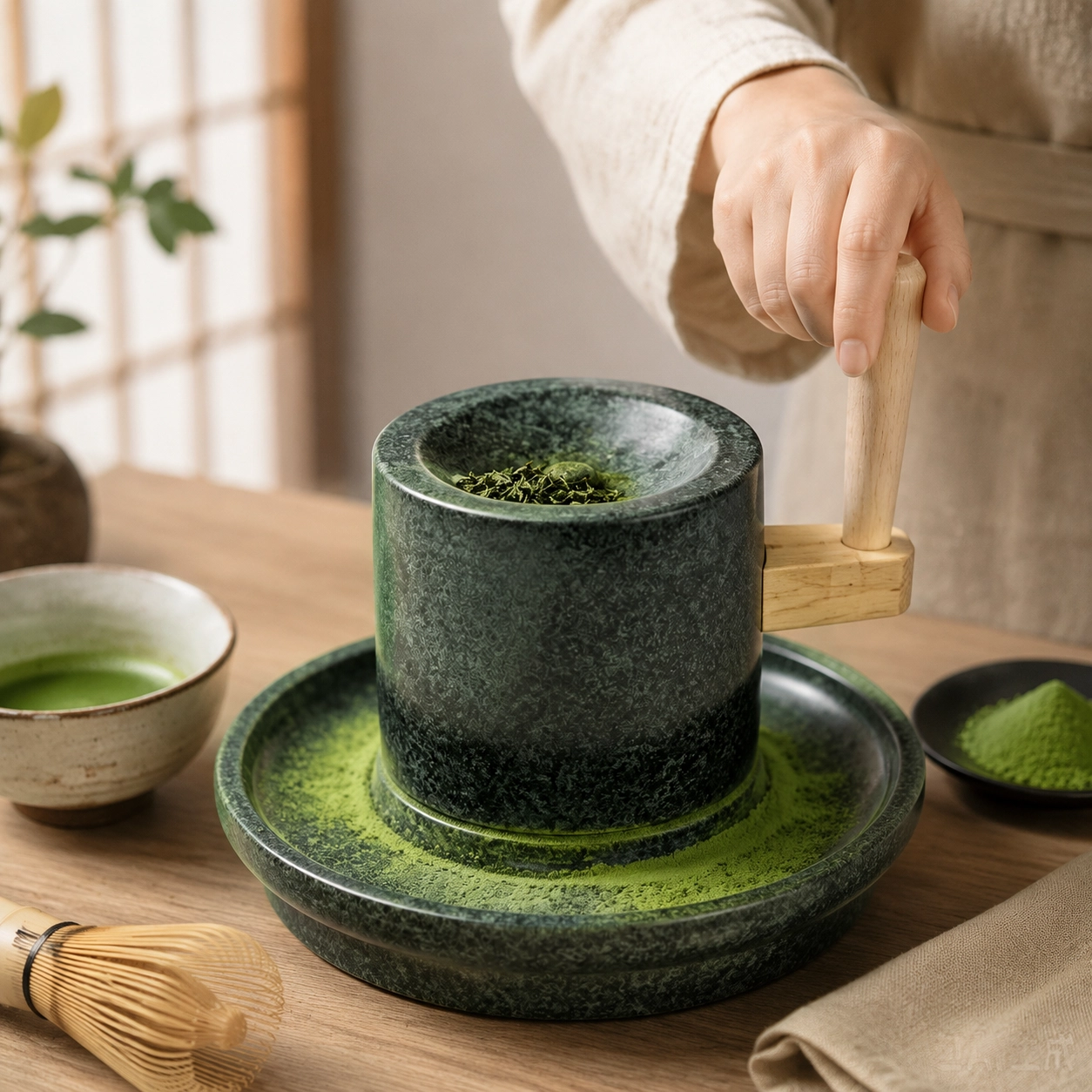 Traditional Natural Stone Grinder