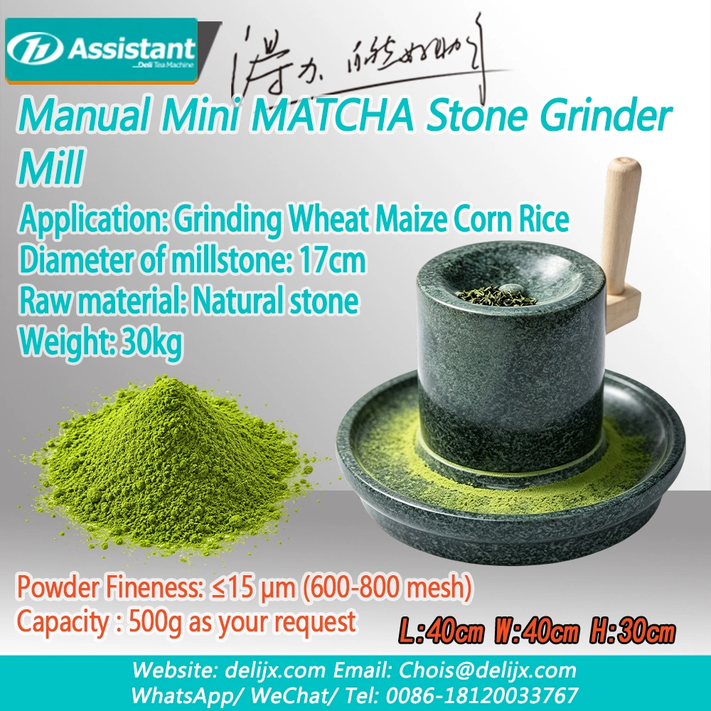 Çin Manual Matcha Stone Mill Yapon Ənənəvi Matcha Taşlama Mədəniyyəti istehsalçı