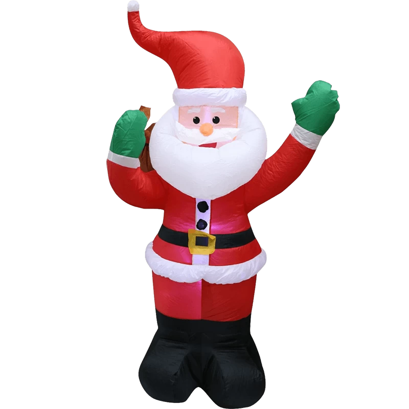 China Senmasine Christmas Santa Claus Inflatable Blow Up Xmas Inflatables Decoration Holiday Winter Indoor Outdoor manufacturer