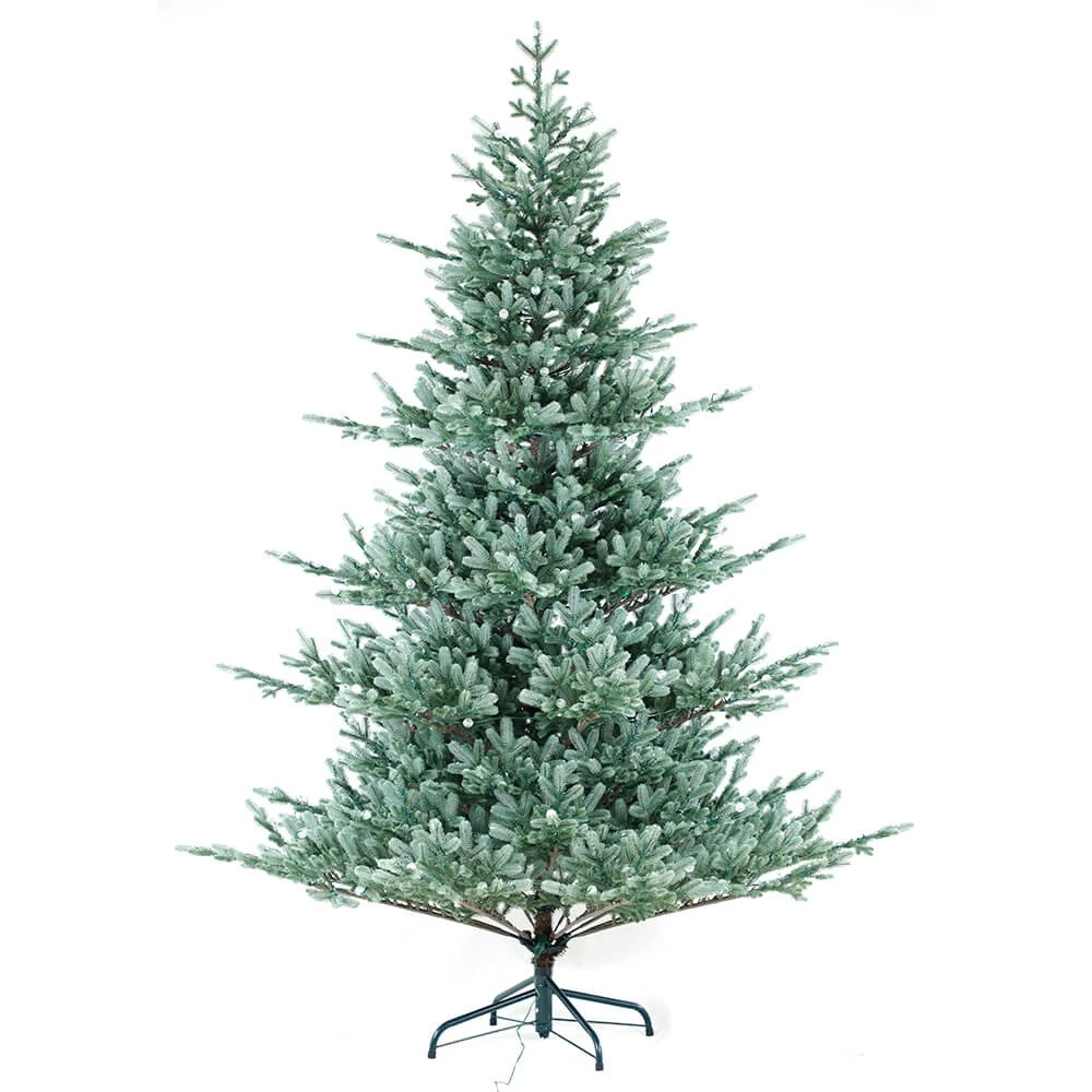 China Senmasine 7,5 Fuß voller PE-Weihnachtsbaum für Outdoor Indoor Holiday Home Party Dekoration 7614 Tipps Hersteller